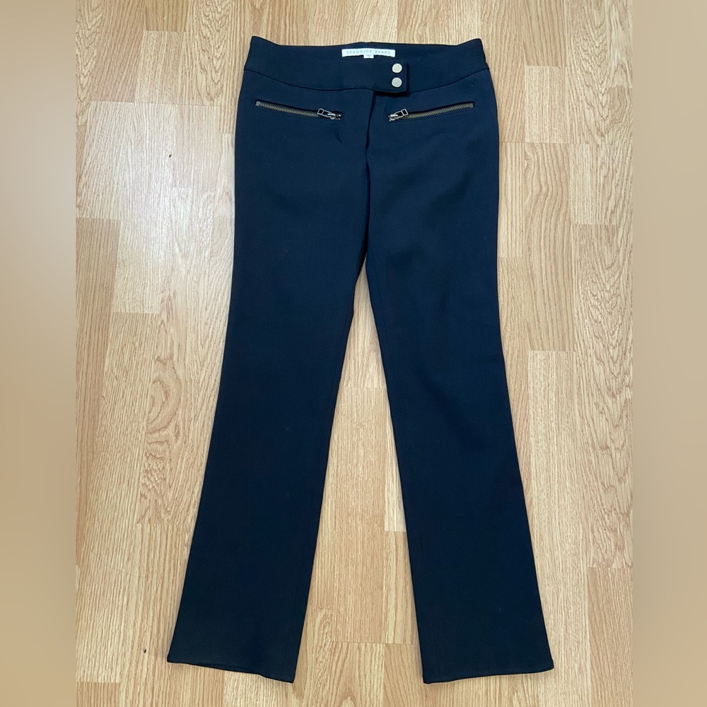 NWOT Veronica Beard sz 2 Black Zippered Dress Pants
